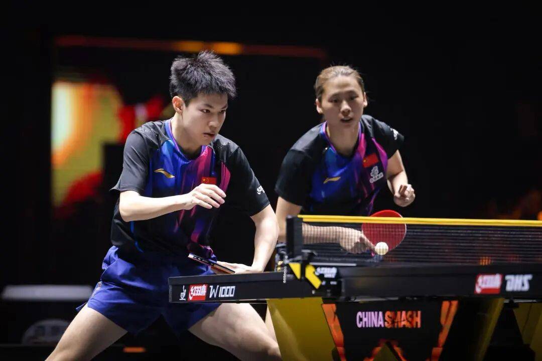 国乒提前锁定混双冠军,男、女双打各有3对进4强 | WTT中国大满贯双打