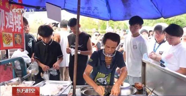 鸡排哥上央视了，又爆金句：要想抓住胃，先得抓住心