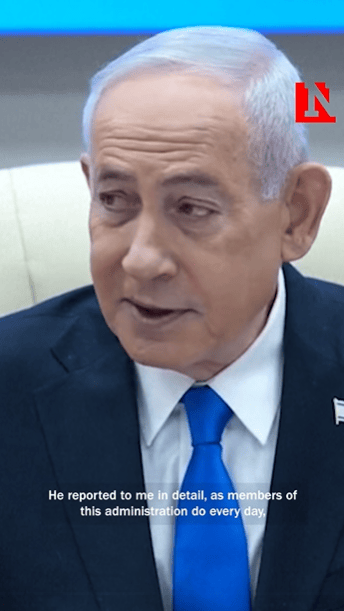 内塔尼亚胡：万斯向我通报谈判进展，就像美国政府成员每天会做的那样